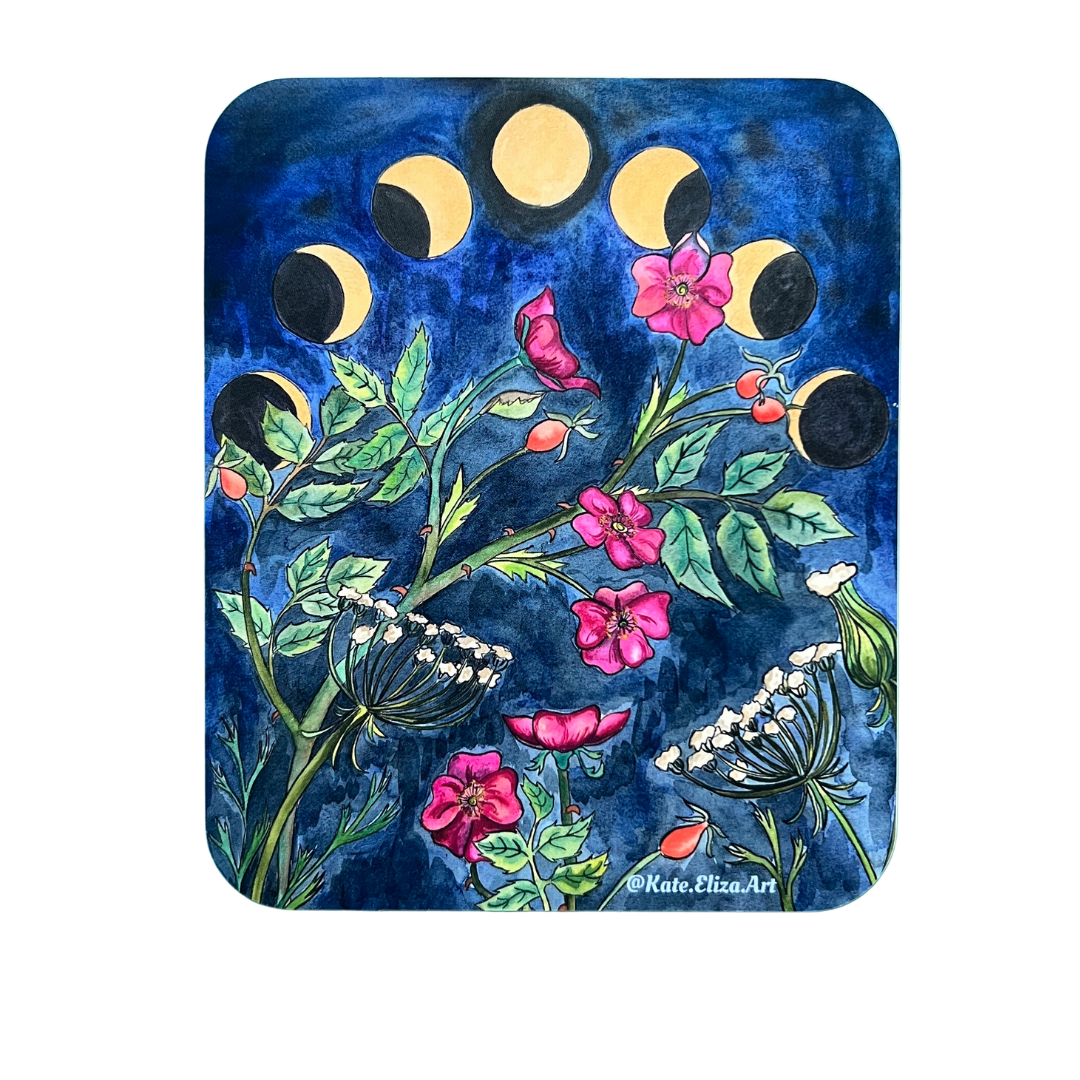 Queen Anne's Lace and Primrose Sticker