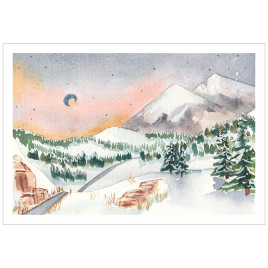 Long's Peak Alpenglow